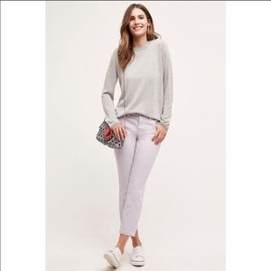 Euc Anthropologie Pilcro lavender stet jeans 29